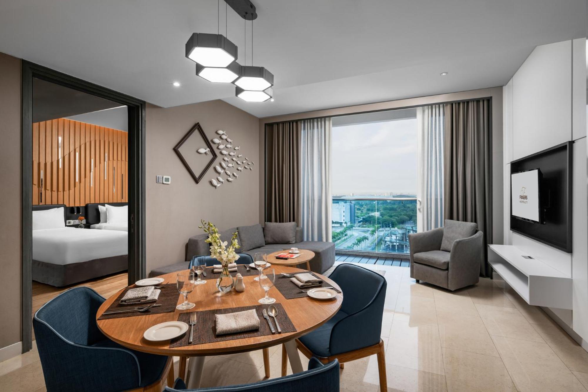 Fraser Place Puteri Harbour Nusajaya  Exteriör bild A suite at the hotel