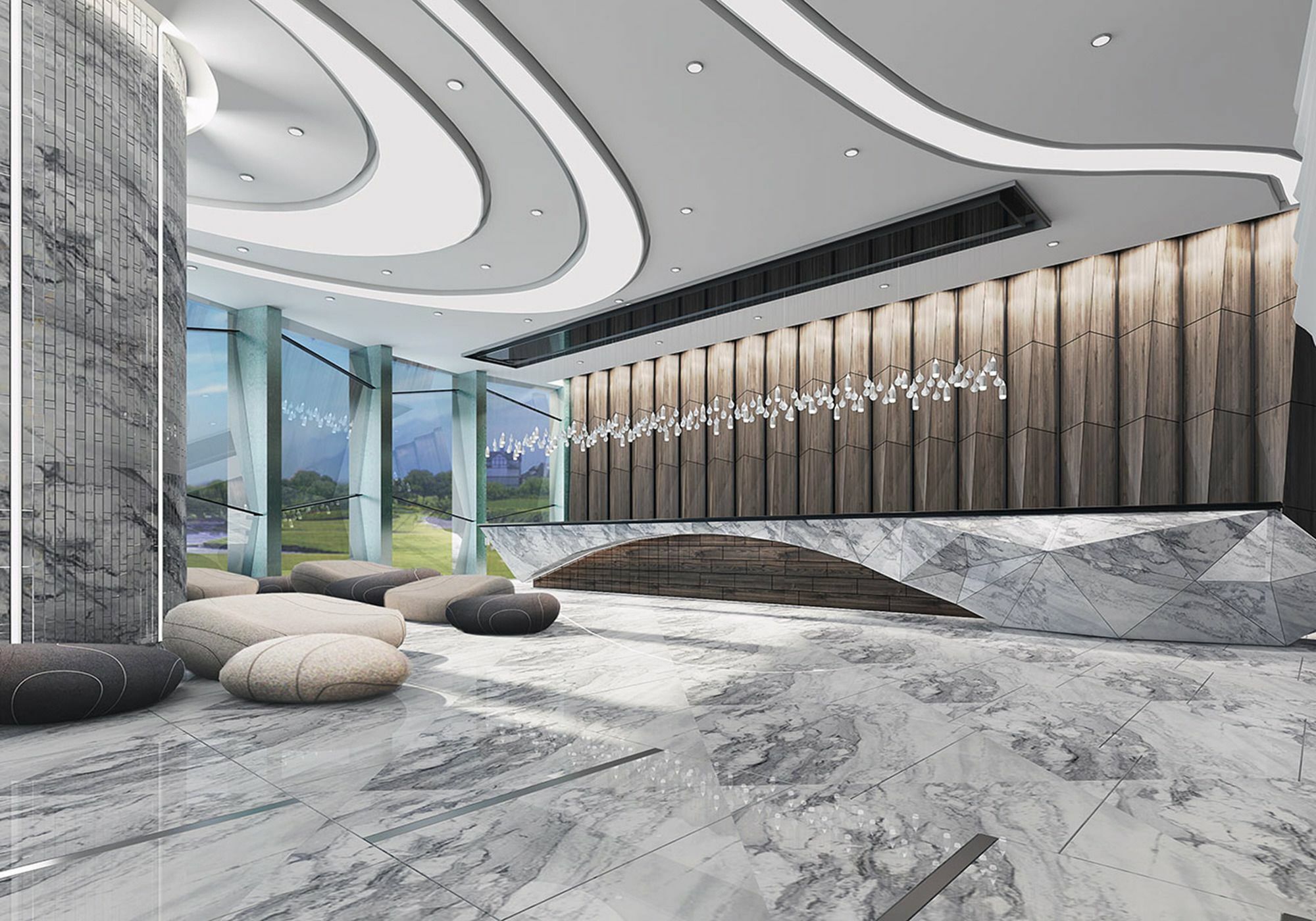 Fraser Place Puteri Harbour Nusajaya  Exteriör bild Interior of the hotel