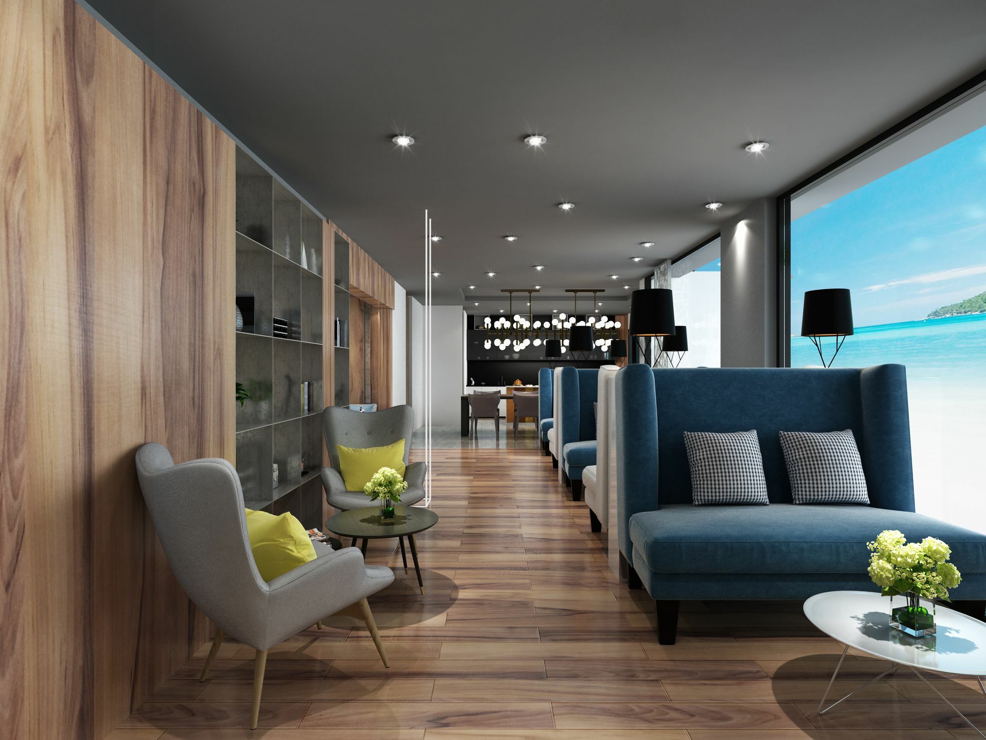 Fraser Place Puteri Harbour Nusajaya  Exteriör bild The interior of the lounge